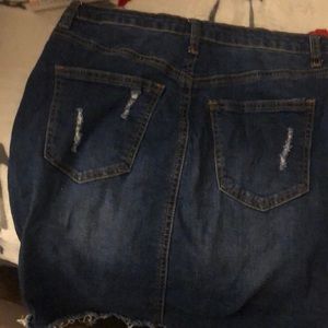 Jean Skirt
